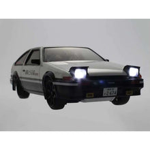 Laden Sie das Bild in den Galerie-Viewer, Kyosho First Mini-Z 1:28 Initial-D Toyota Sprinter Trueno AE86 WH/BK
