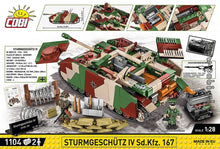 Laden Sie das Bild in den Galerie-Viewer, COBI 2575 - Sturmgeschütz IV Sd.Kfz.167 - Limitierte Auflage
