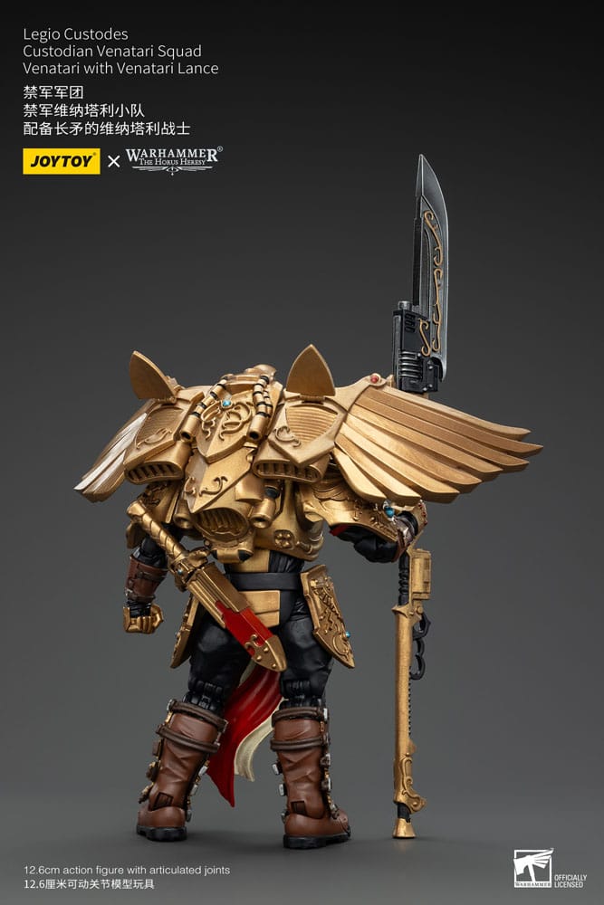 Warhammer The Horus Heresy Actionfigur 1/18 Legio Custodes Custodian Venatari Squad Venatari with Venatari Lance