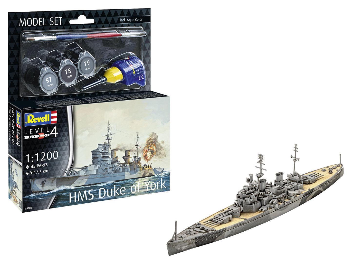 Revell Battleship HMS Duke of York