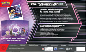 Pokemon Cynthias Knakrack-ex Premium-Kollektion