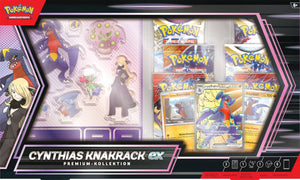 Pokemon Cynthias Knakrack-ex Premium-Kollektion