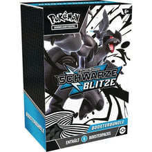 Laden Sie das Bild in den Galerie-Viewer, Pokémon TCG Karmesin &amp; Purpur 10.5: Schwarze Blitze Boosterbundle *Deutsche Version*
