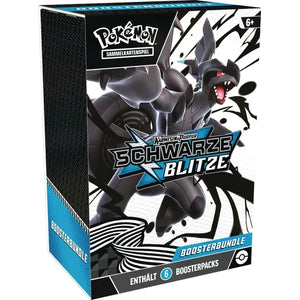 Pokémon TCG Karmesin & Purpur 10.5: Schwarze Blitze Boosterbundle *Deutsche Version*