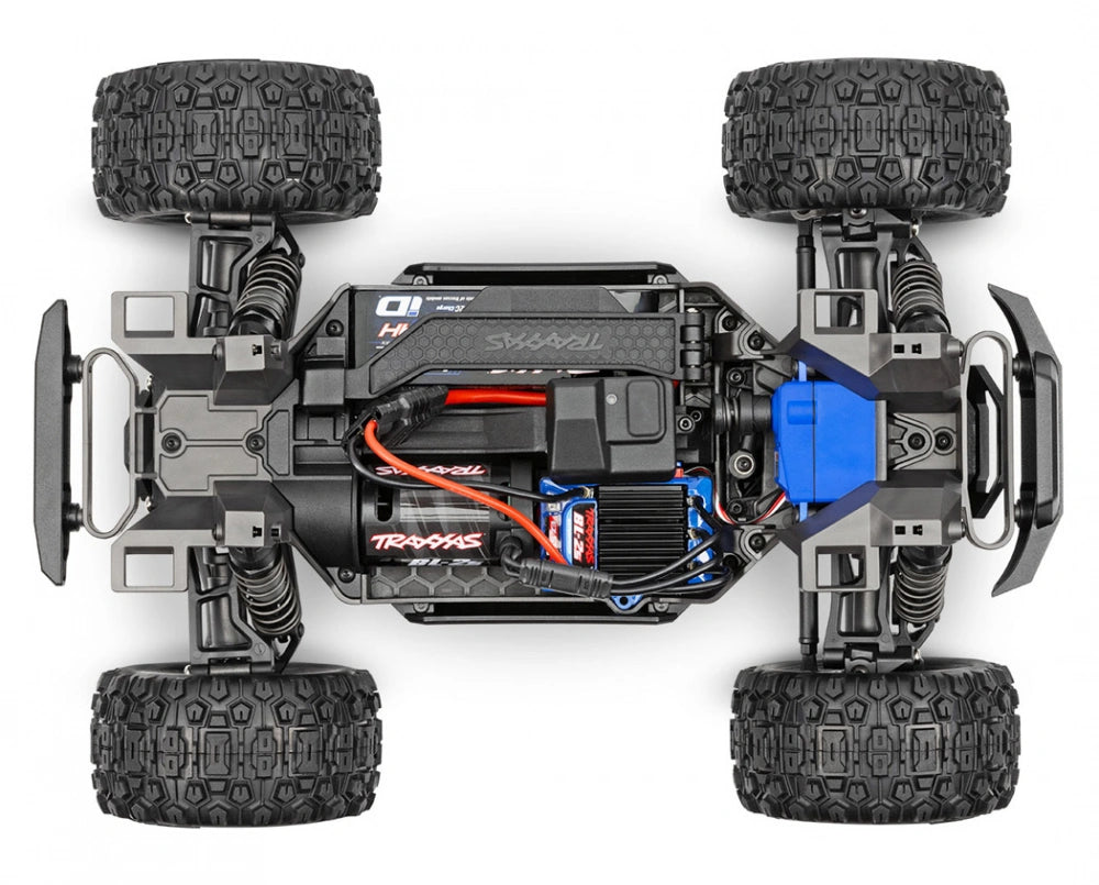 TRAXXAS Mini MAXX RTR TQ BL-2s Blue - USB-C Charger / 2s LiPo