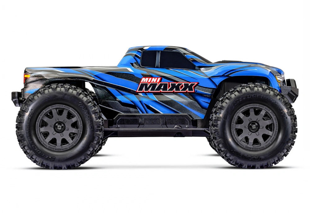 TRAXXAS Mini MAXX RTR TQ BL-2s Blue - USB-C Charger / 2s LiPo