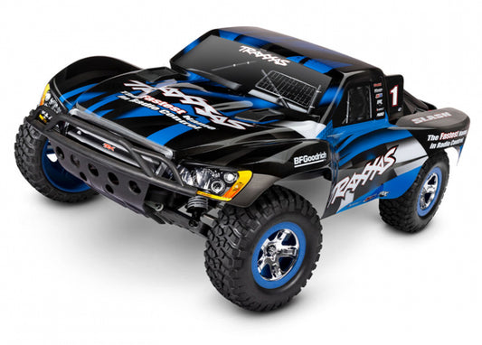 Traxxas Slash 2WD 1/10 RTR TQ Blue Clipless USB - MIT Akku und Lader