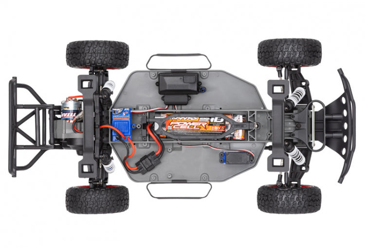 TRAXXAS Slash 2WD 1/10 RTR TQ Red Clipless USB - MIT Akku und Lader