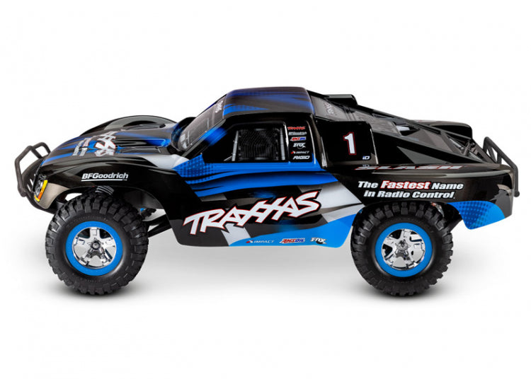 Traxxas Slash 2WD 1/10 RTR TQ Blue Clipless USB - MIT Akku und Lader