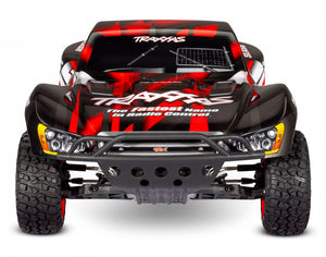 TRAXXAS Slash 2WD 1/10 RTR TQ Red Clipless USB - MIT Akku und Lader