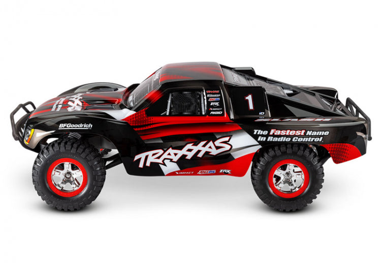 TRAXXAS Slash 2WD 1/10 RTR TQ Red Clipless USB - MIT Akku und Lader
