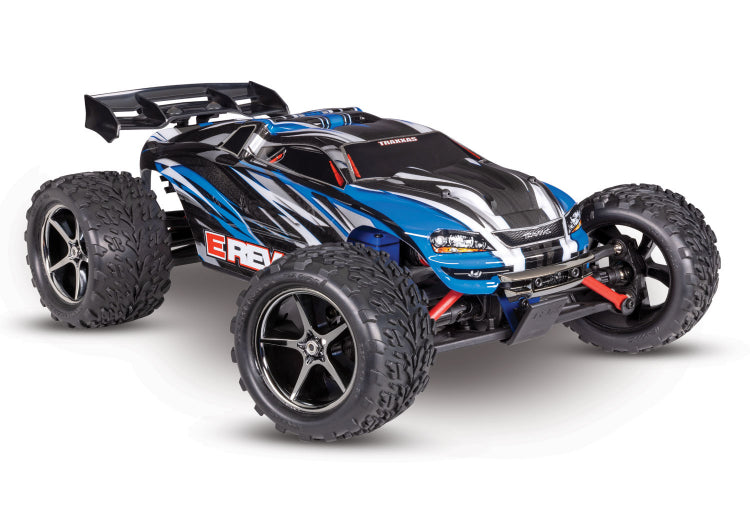 TRAXXAS E-Revo 1/16 4WD RTR TQ Blau USB-C mit Akku/Ladegerät
