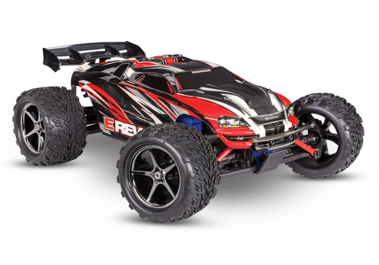 TRAXXAS E-Revo 1/16 4WD RTR TQ Rot USB-C mit Akku/Ladegerät