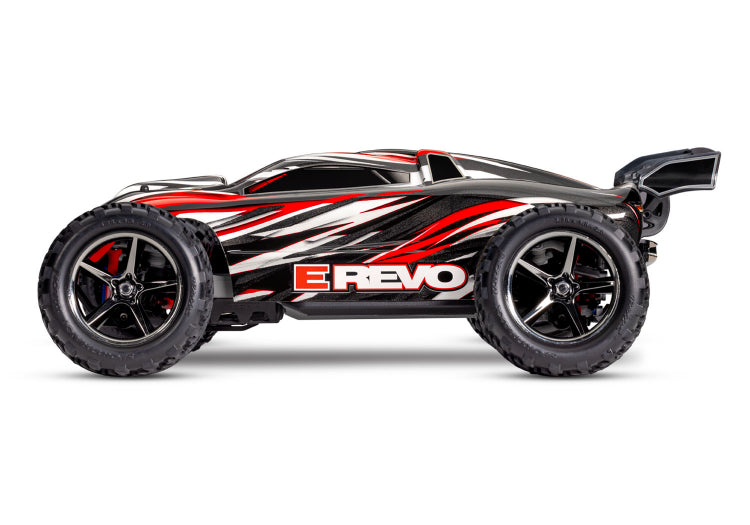 TRAXXAS E-Revo 1/16 4WD RTR TQ Rot USB-C mit Akku/Ladegerät