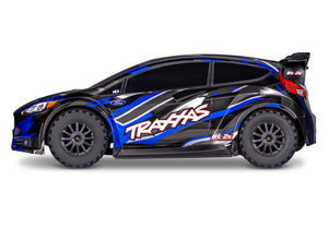 TRAXXAS Ford Fiesta ST Rally 1/10 4WD TQ Blue BL-2S