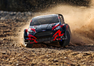 TRAXXAS Ford Fiesta ST Rally 1/10 4WD TQ Red BL-2S