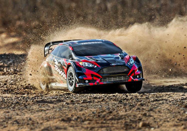 TRAXXAS Ford Fiesta ST Rally 1/10 4WD TQ Red BL-2S