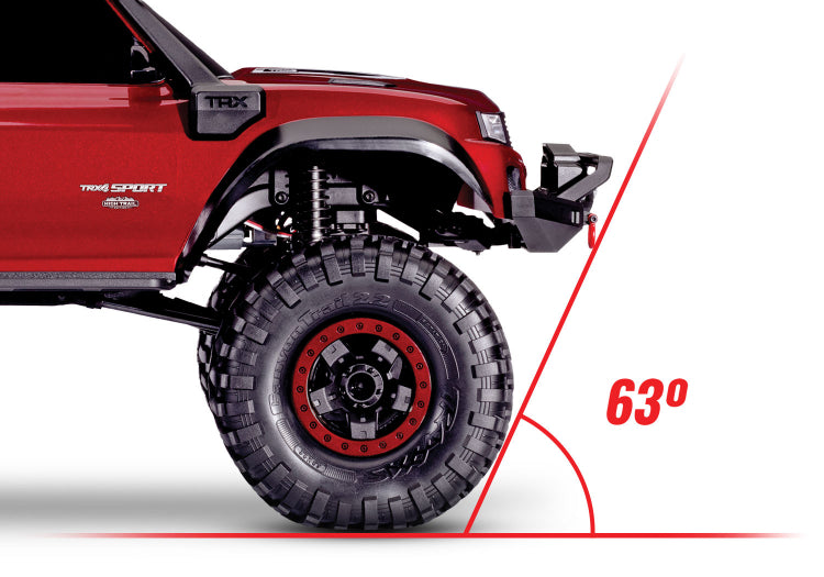 Traxxas TRX-4 Sport High Trail Edition - Blue