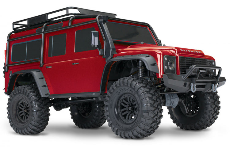 TRAXXAS TRX-4 Scale & Trail Crawler Land Rover Defender Red RTR