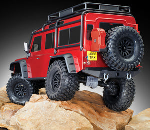 TRAXXAS TRX-4 Scale & Trail Crawler Land Rover Defender Red RTR