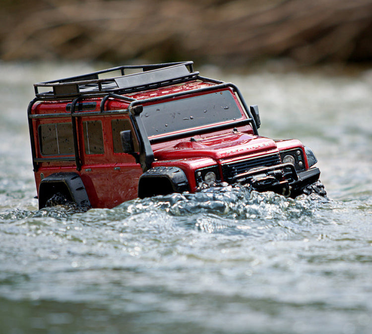 TRAXXAS TRX-4 Scale & Trail Crawler Land Rover Defender Red RTR
