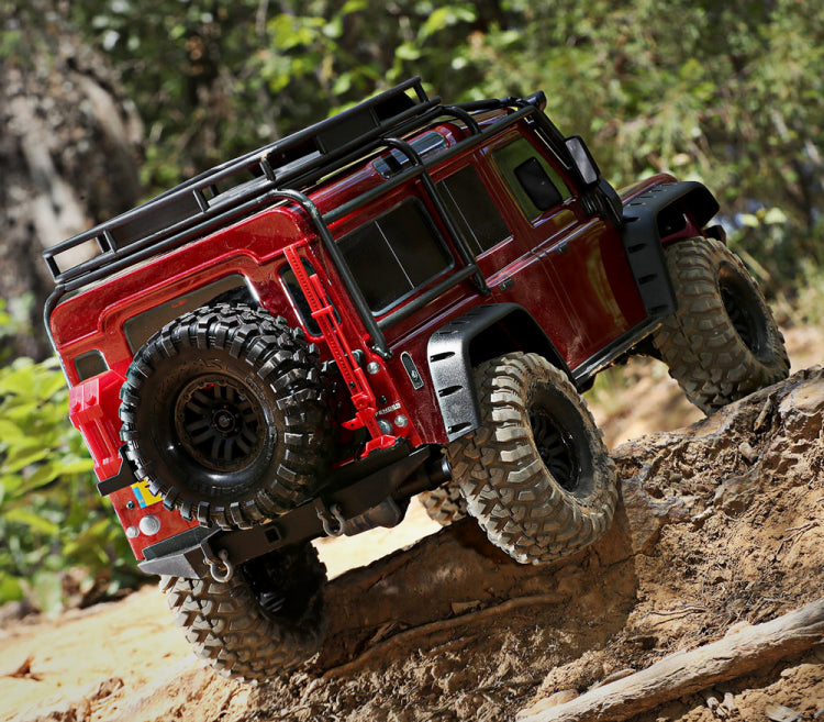 TRAXXAS TRX-4 Scale & Trail Crawler Land Rover Defender Red RTR
