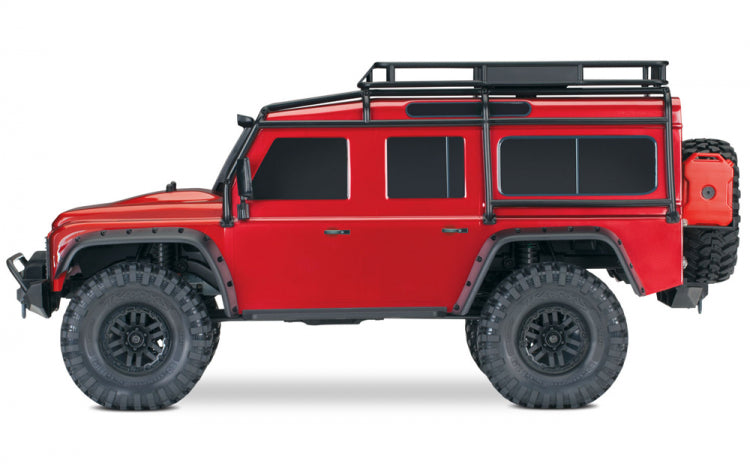 TRAXXAS TRX-4 Scale & Trail Crawler Land Rover Defender Red RTR