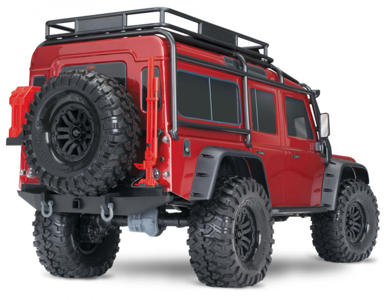 TRAXXAS TRX-4 Scale & Trail Crawler Land Rover Defender Red RTR