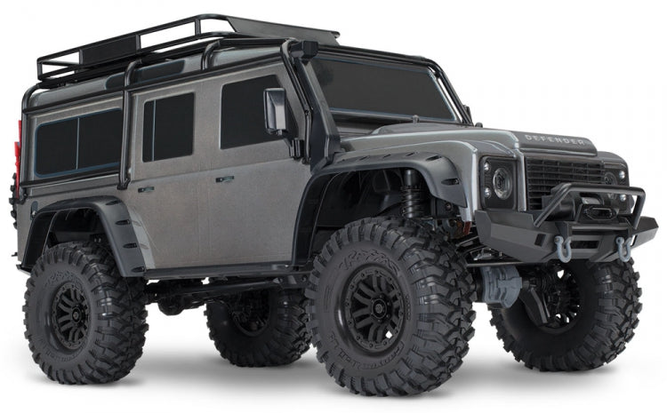 TRAXXAS TRX-4 Scale & Trail Crawler Land Rover Defender Silver RTR