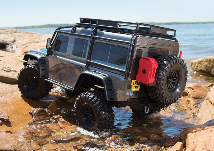 TRAXXAS TRX-4 Scale & Trail Crawler Land Rover Defender Silver RTR