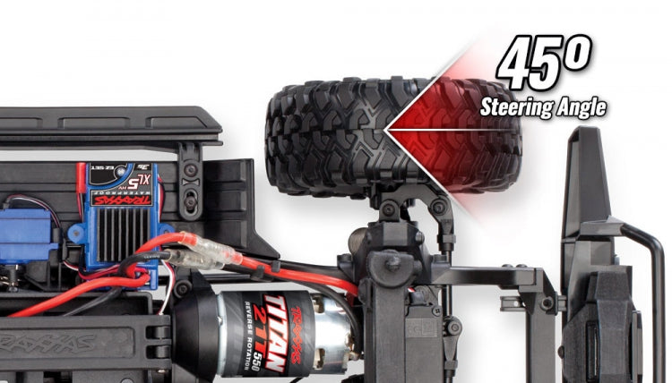 TRAXXAS TRX-4 Scale & Trail Crawler Land Rover Defender Silver RTR