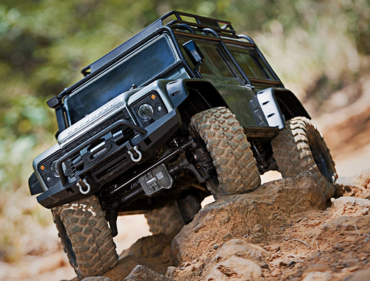 TRAXXAS TRX-4 Scale & Trail Crawler Land Rover Defender Silver RTR