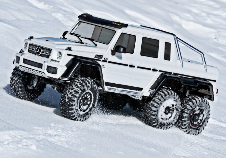 Traxxas TRX-6 Mercedes-Benz G63 AMG 6x6 - WHITE Special Edition