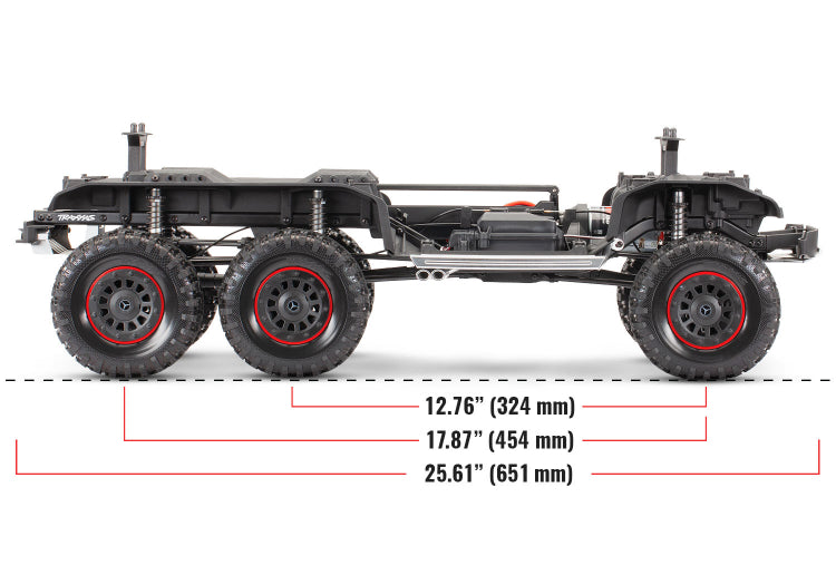 Traxxas TRX-6 Mercedes-Benz G63 AMG 6x6 - WHITE Special Edition