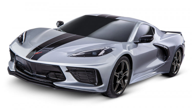 Traxxas Chevrolet Corvette Stingray (Silver) 4-TEC 3.0 RTR (ohne Akku und Lader)