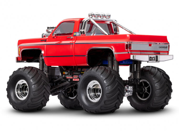 TRAXXAS TRX-4MT Chevrolet K-10 Monster Truck RTR Red