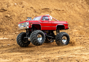 TRAXXAS TRX-4MT Chevrolet K-10 Monster Truck RTR Red