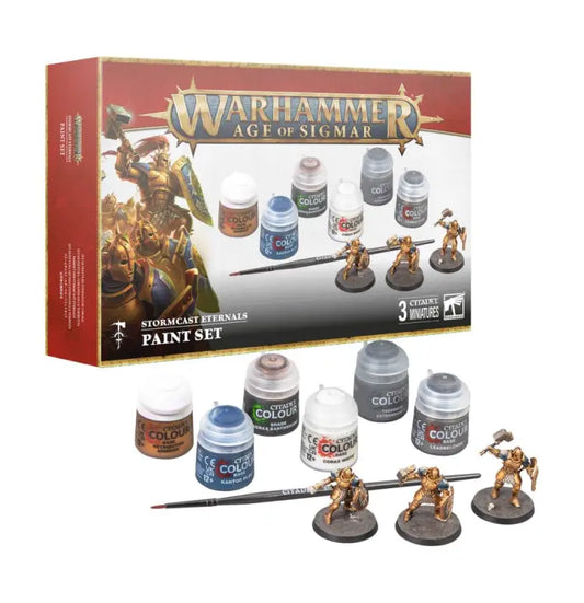 Warhammer 40K - Age of Sigmar: Stormcast Eternals Paint Set