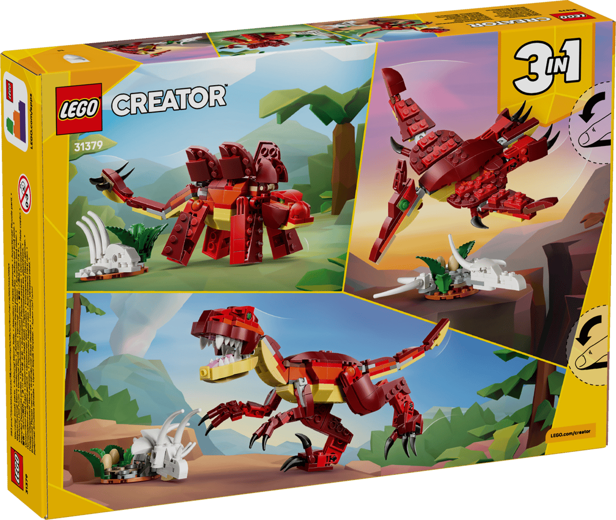 Lego 31379 - Wilder Dinosaurier (Creator 3-in-1)