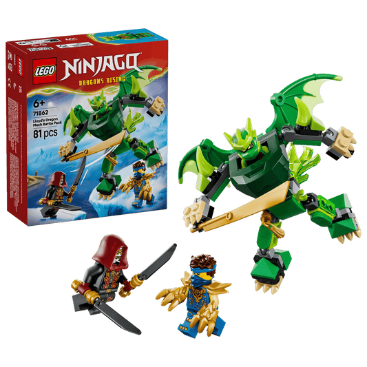 Lego 71862 - NINJAGO® Lloyds Drachen-Mech Battle Set