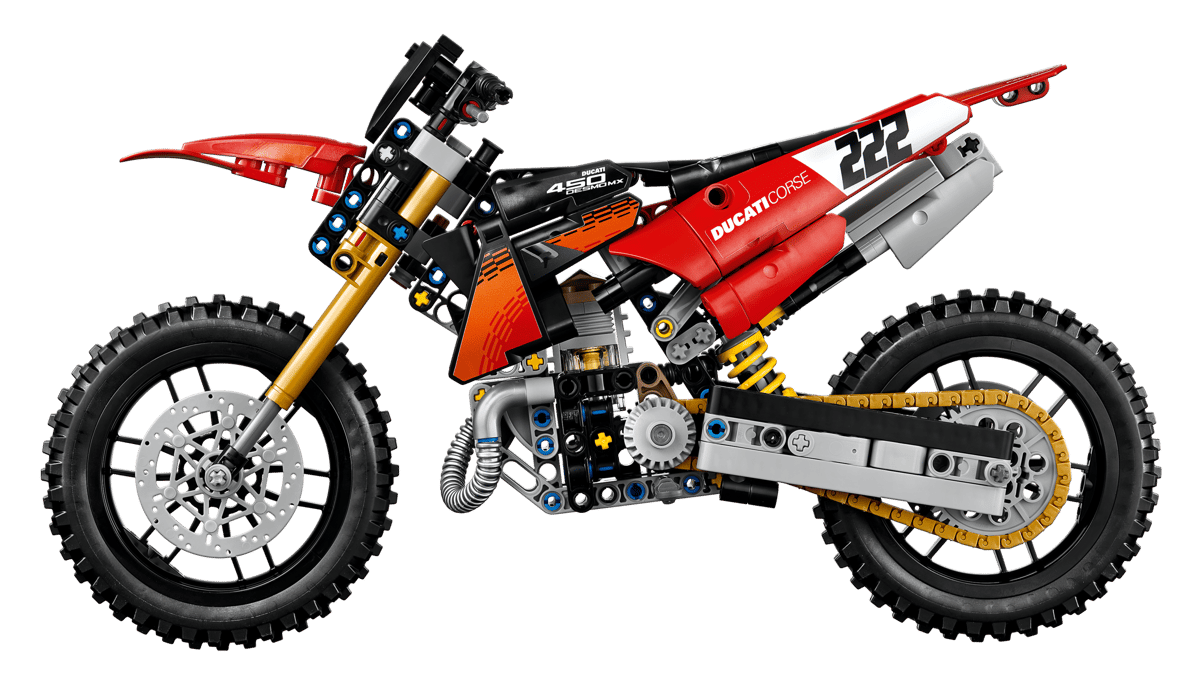 Lego 42238 - Ducati Desmo450 MX Factory Motorrad