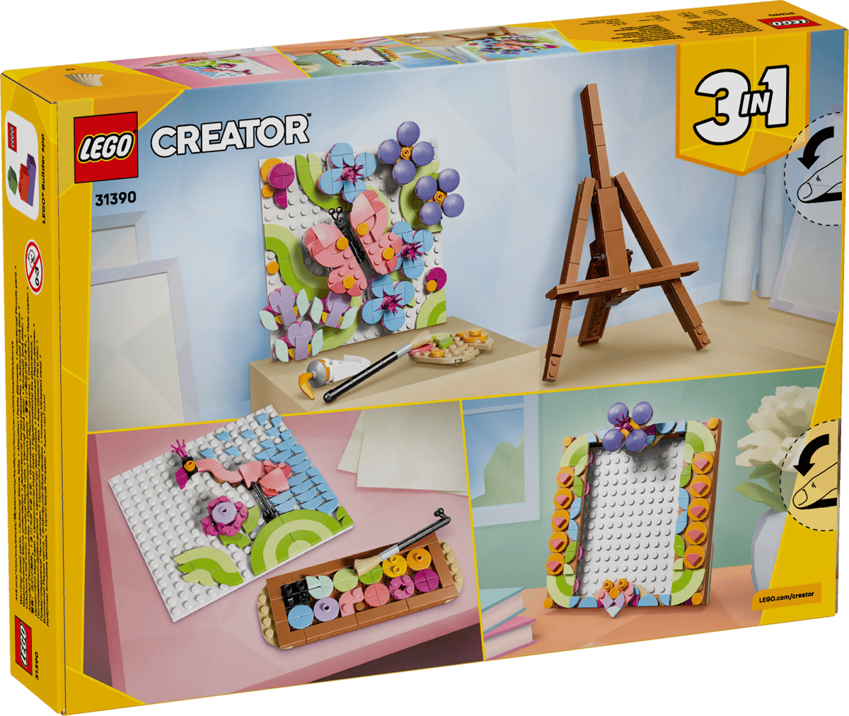 Lego 31390 - Deko-Blumengemälde (Creator 3-in-1)