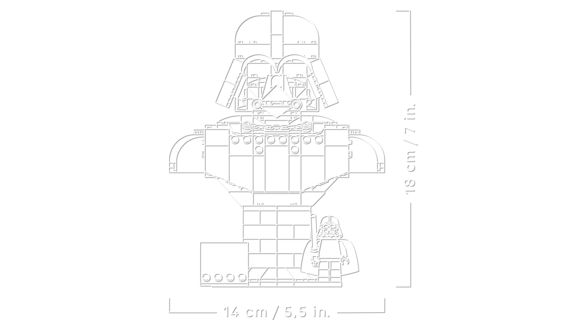 Lego 75439 - Darth Vader™ Büste