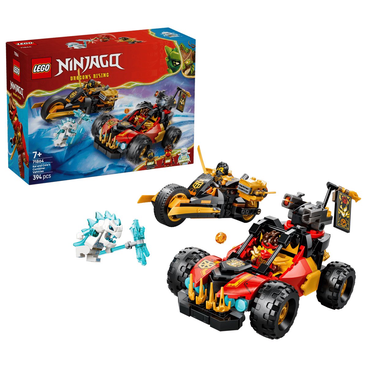 Lego 71864 - NINJAGO® Kais und Coles Kombi-Flitzer