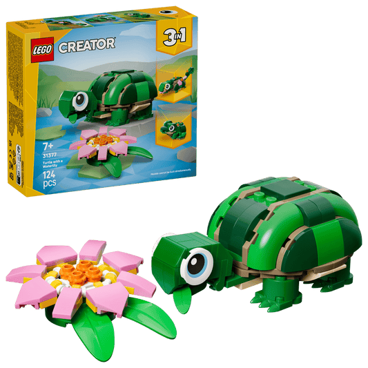 Lego 31377 - Schildkröte mit Seerose (Creator 3-in-1)