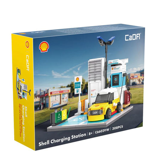 CADA C66029W - Shell Auflade-Station (308 Teile)