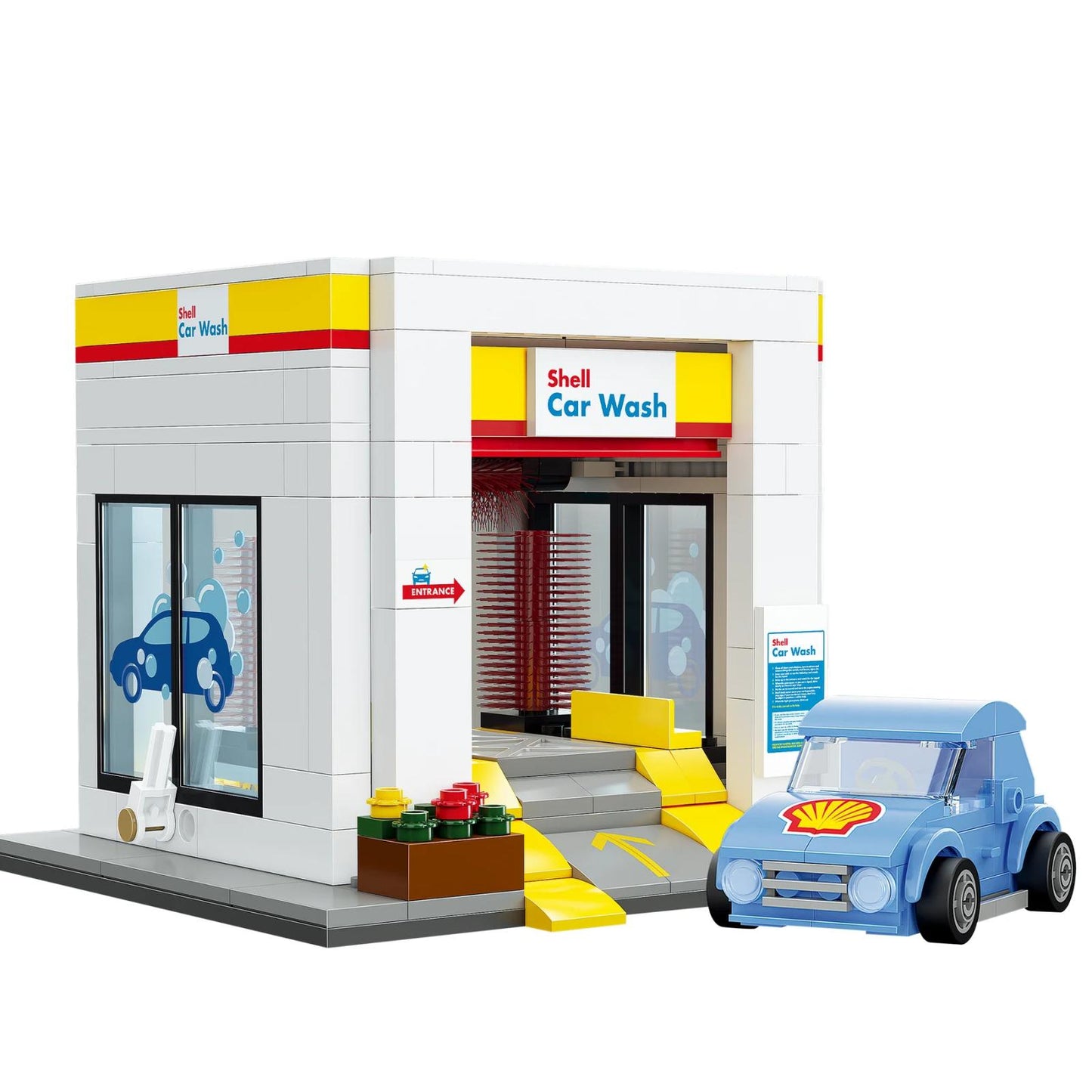 CADA C66030W - Shell Waschstraße (294 Teile)