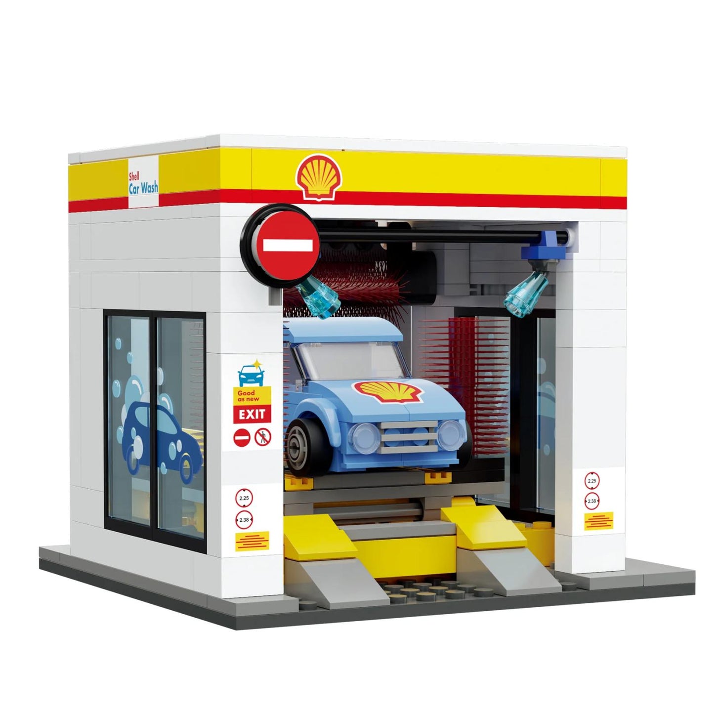 CADA C66030W - Shell Waschstraße (294 Teile)