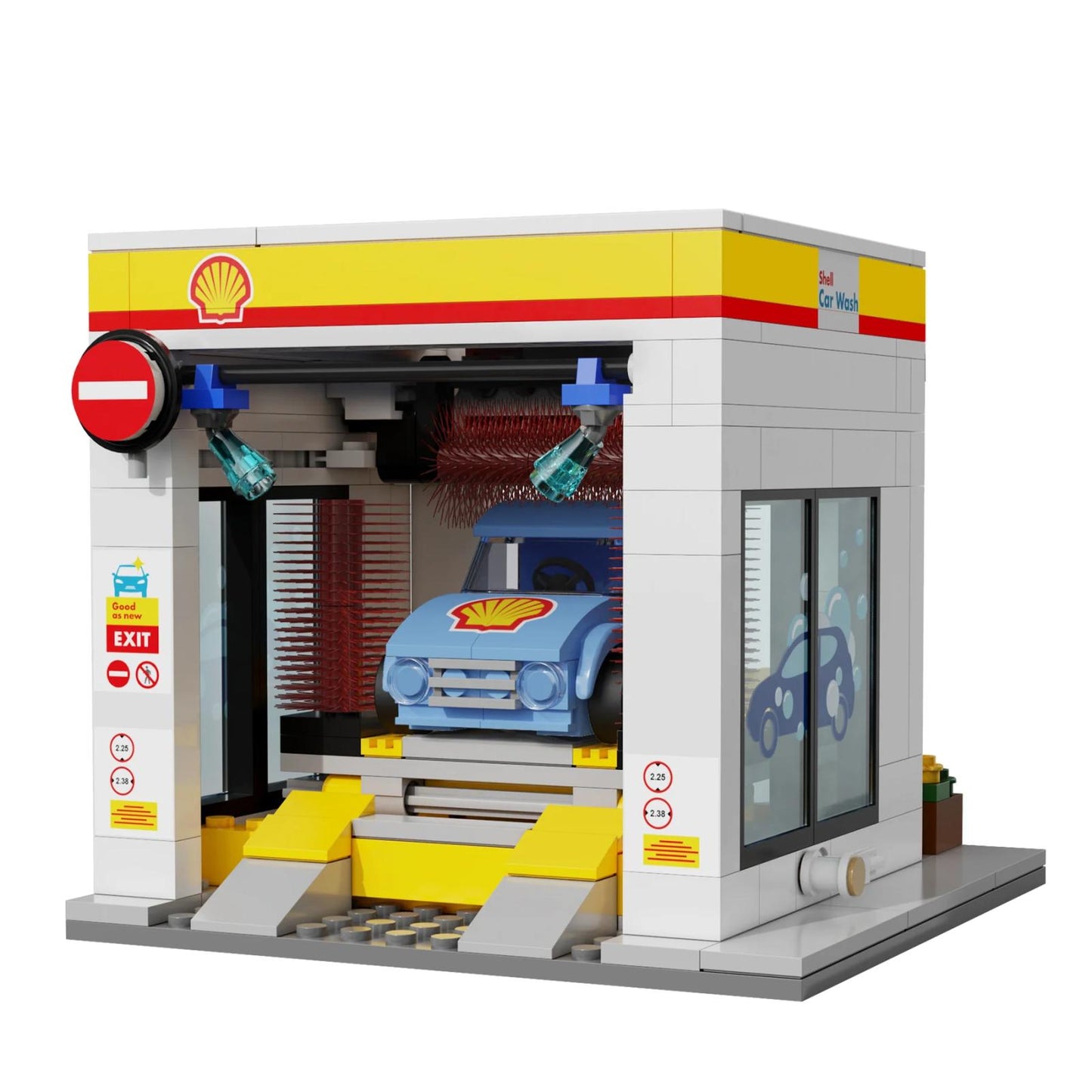 CADA C66030W - Shell Waschstraße (294 Teile)