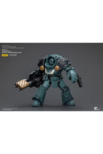 Laden Sie das Bild in den Galerie-Viewer, Warhammer The Horus Heresy Actionfigur 1/18 Tartaros Terminator Squad Terminator With Heavy Flamer And Chainfist 12 cm
